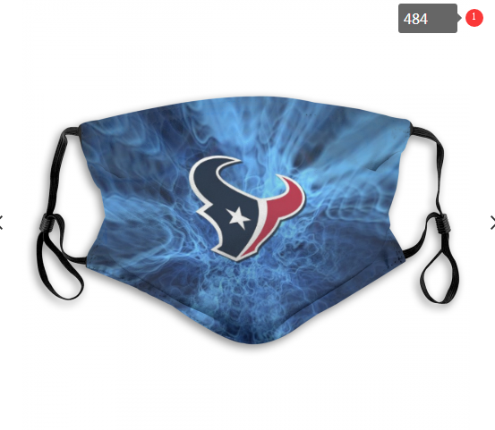 NFL Houston Texans #2 Dust mask with filter->nfl dust mask->Sports Accessory